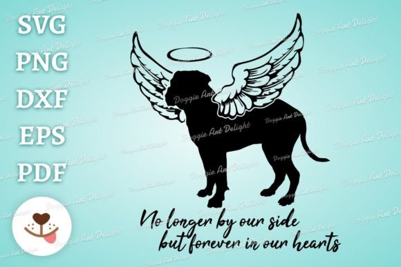 American Bulldog Memorial Svg Png Dxf