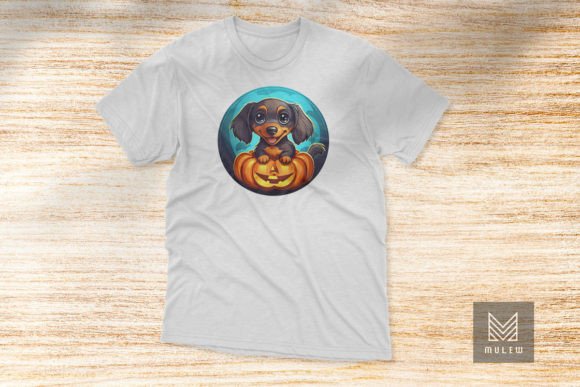 Cute Dachshund Dog Halloween