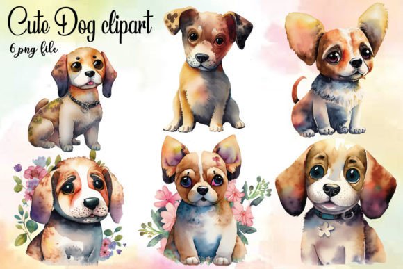 Cute Dog Sublimation Bundle