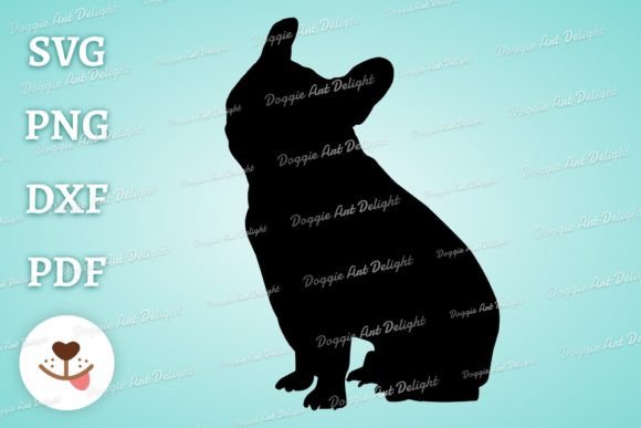 Frenchie Svg Silhouette