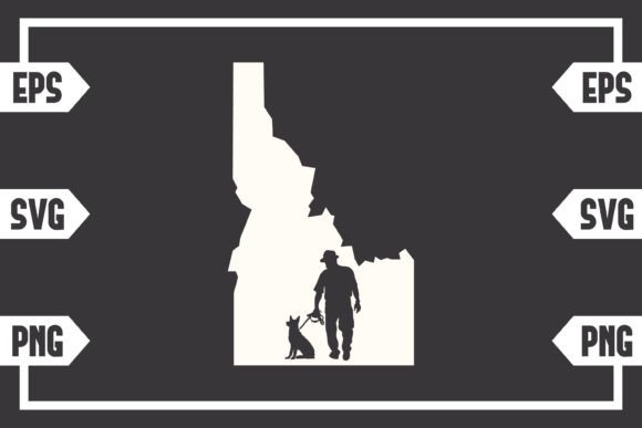 Idaho - Guy with Dog