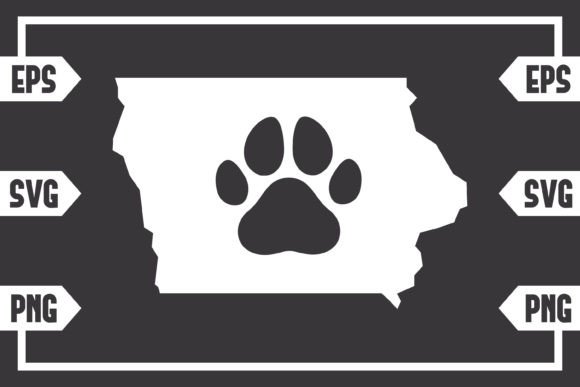 Iowa - Dog Paw