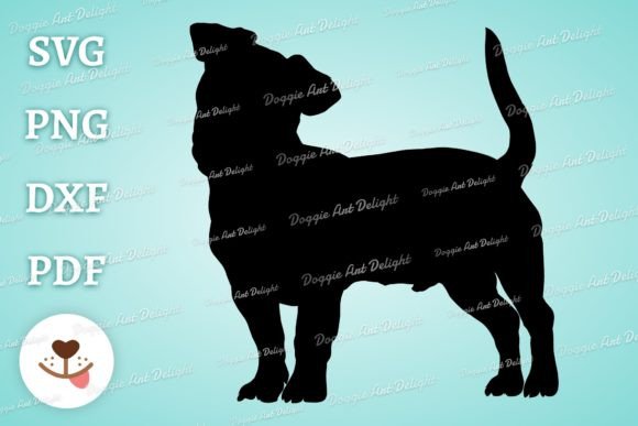 Jack Russell Puppy Silhouette Svg Png