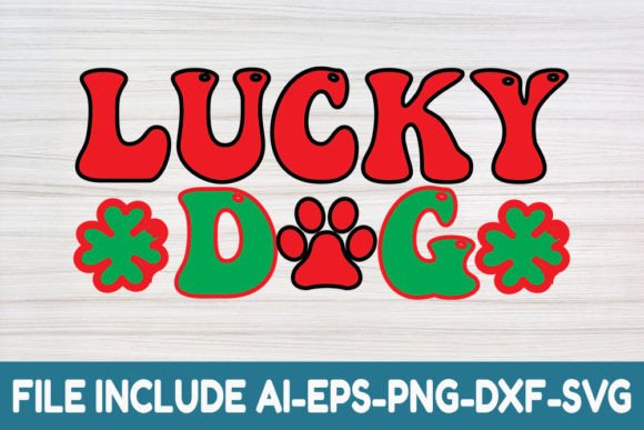 LUCKY DOG-St Patrick s Day Dog Bandanas
