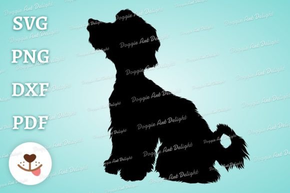 Maltipoo Dog Silhouette